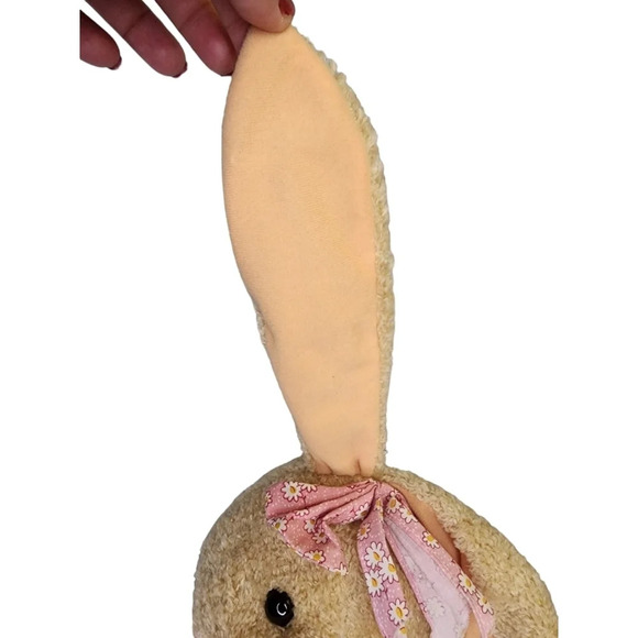Easter Unlimited Easter Pets Brown Bunny Rabbit Stuffed Animal Plush Wire Ears - Picture 5 of 13